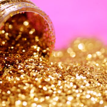 Image of gold glitter. Do you know about the Golden Quarter?