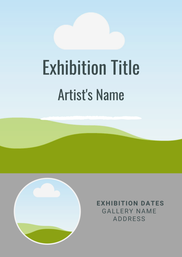 Exhibition Catalogue Template (2 sizes) - Image 2