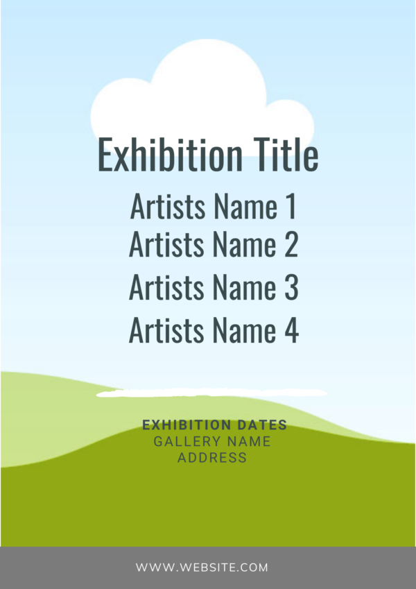 Exhibition Catalogue Template (2 sizes) - Image 3