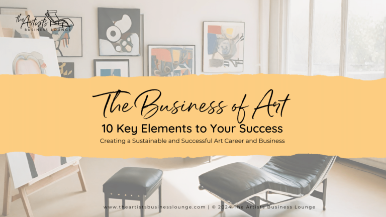 Art Business The Business of Art Free Masterclass