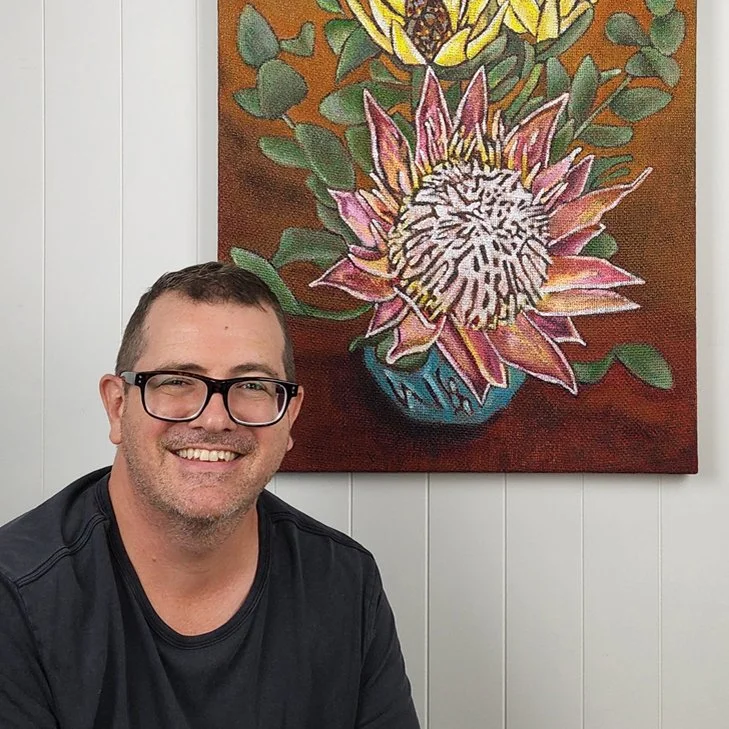 Brisbane artist Shaun Weston